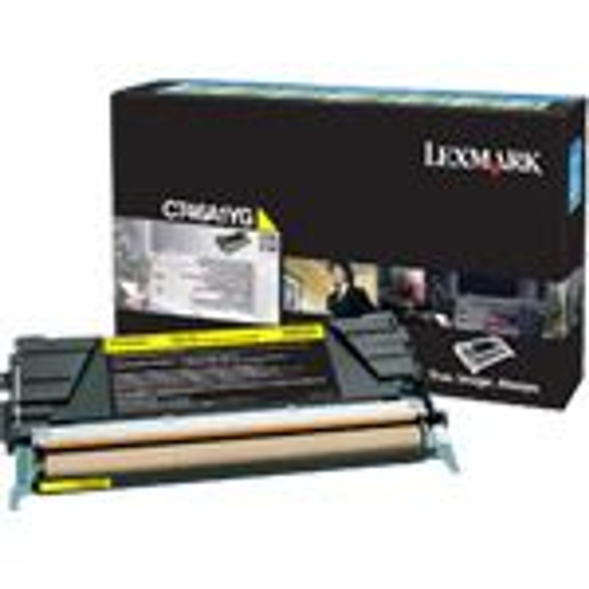 Lexmark C746A1YG Gul Lasertoner Original