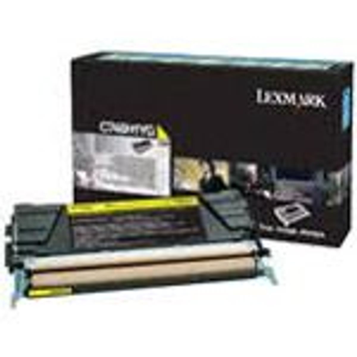 Lexmark C748H1YG Gul Lasertoner Original