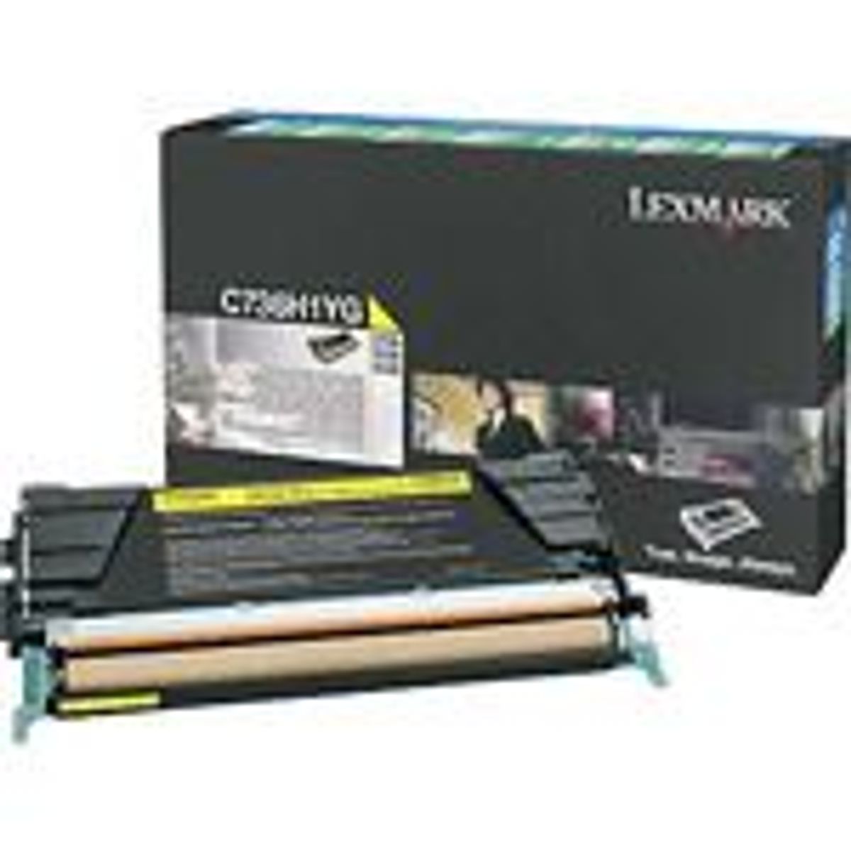 Lexmark C736H1YG Gul Lasertoner Original