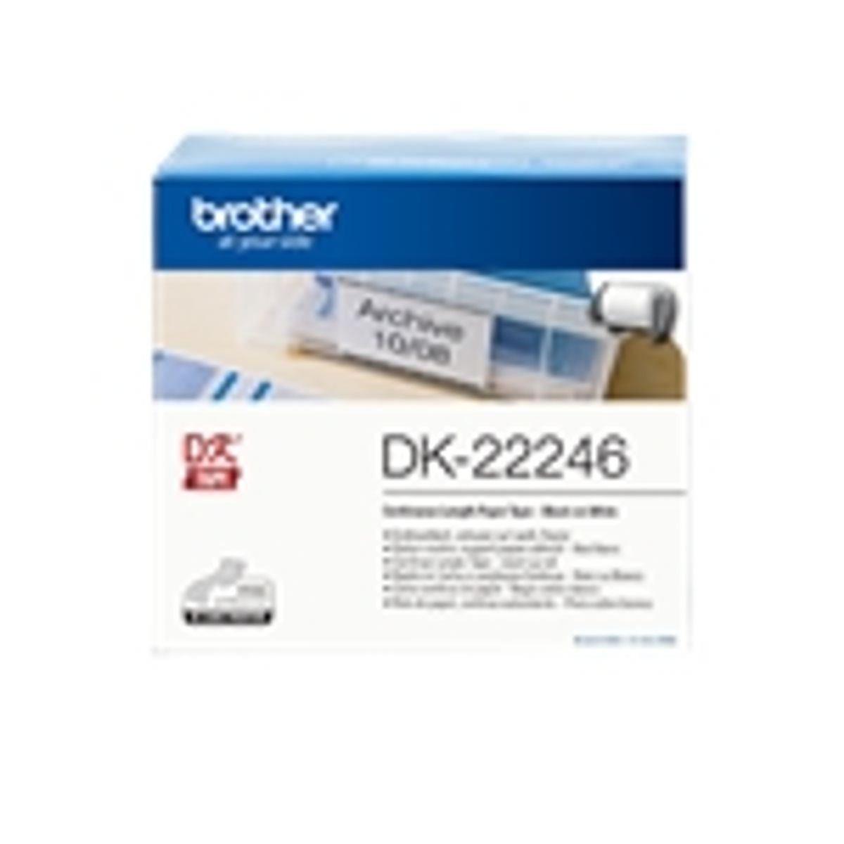 Brother DK22246 103mm x 30,48m. Original