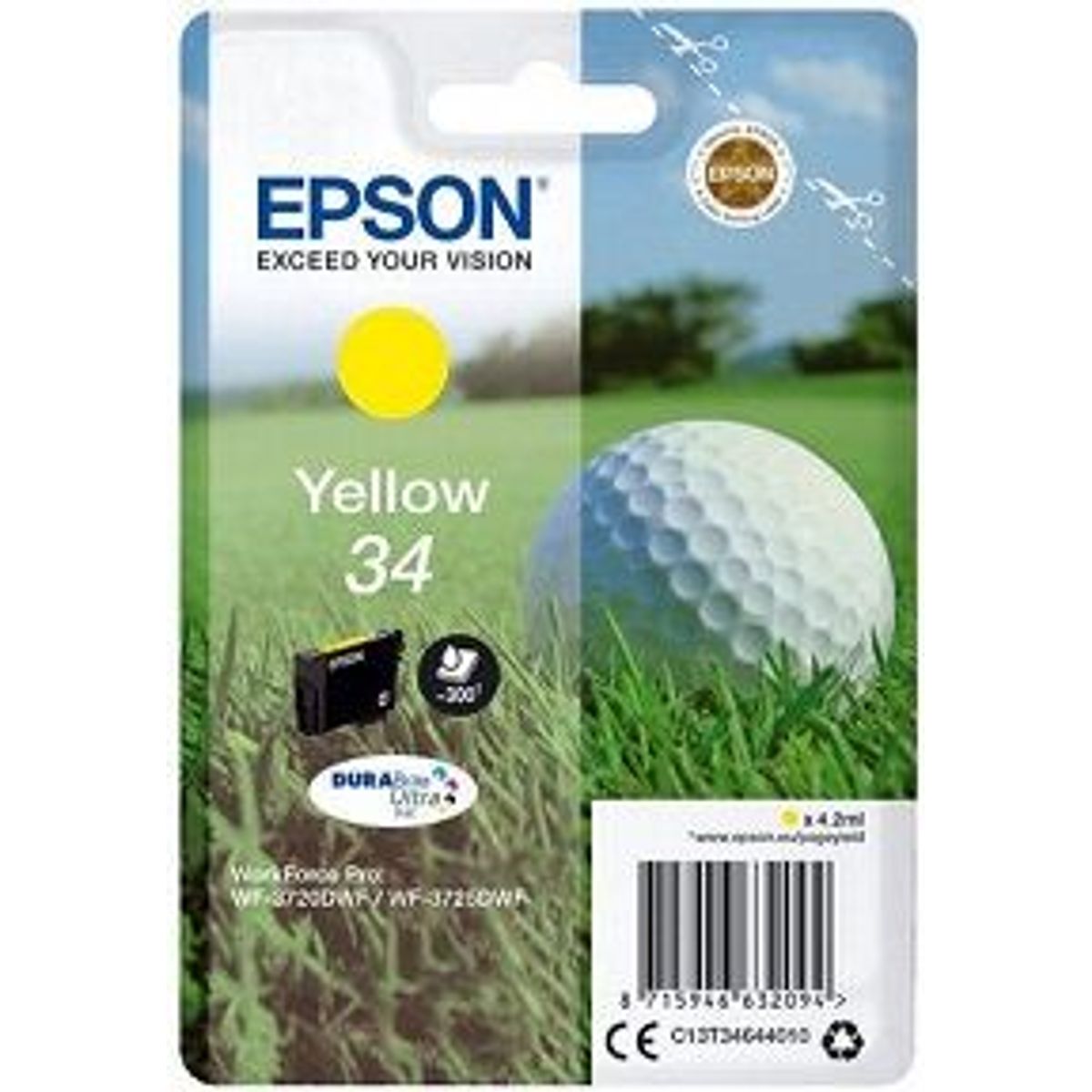 Epson 34 Yellow Printerpatron No.34 Original