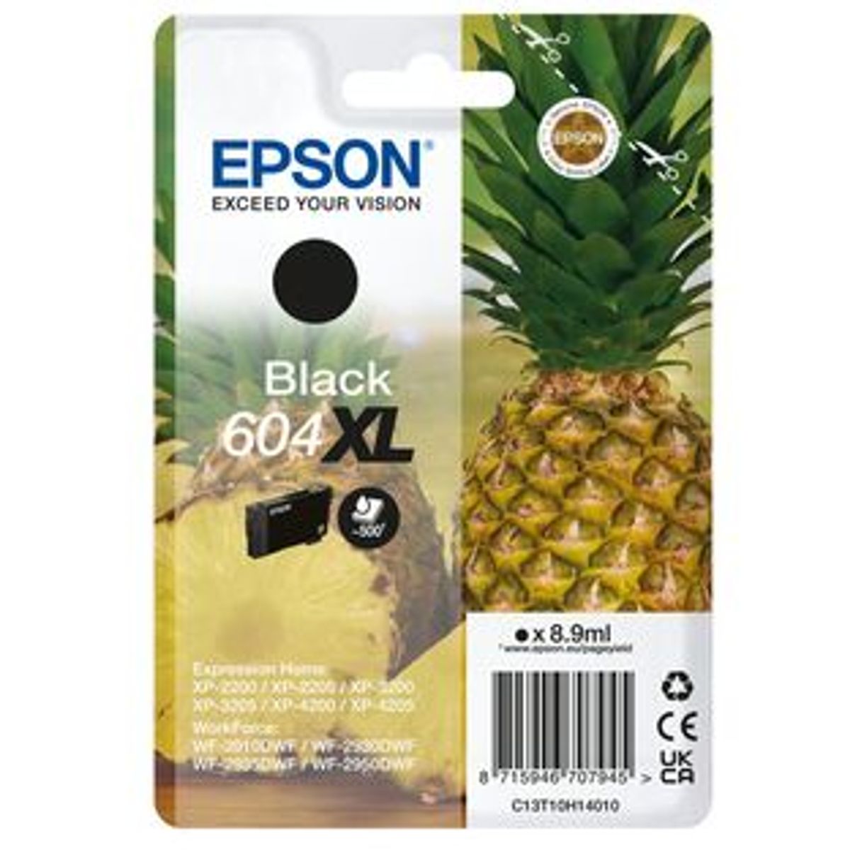 Epson No.604XL Sort Printerpatron Original