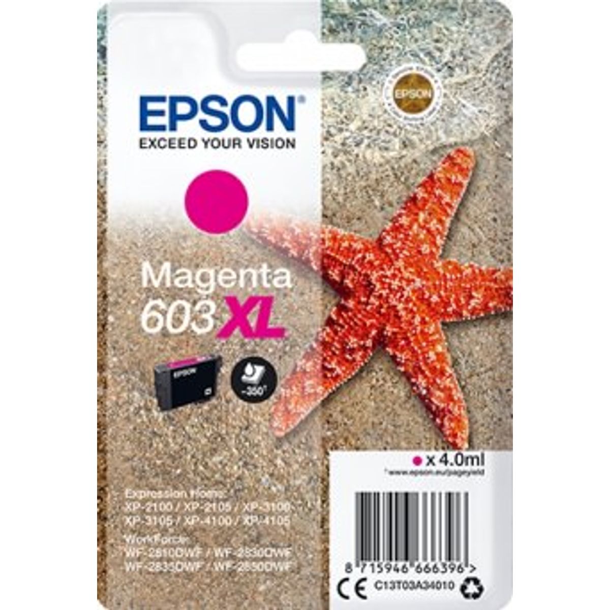 Epson No.603XL Magenta Printerpatron Original