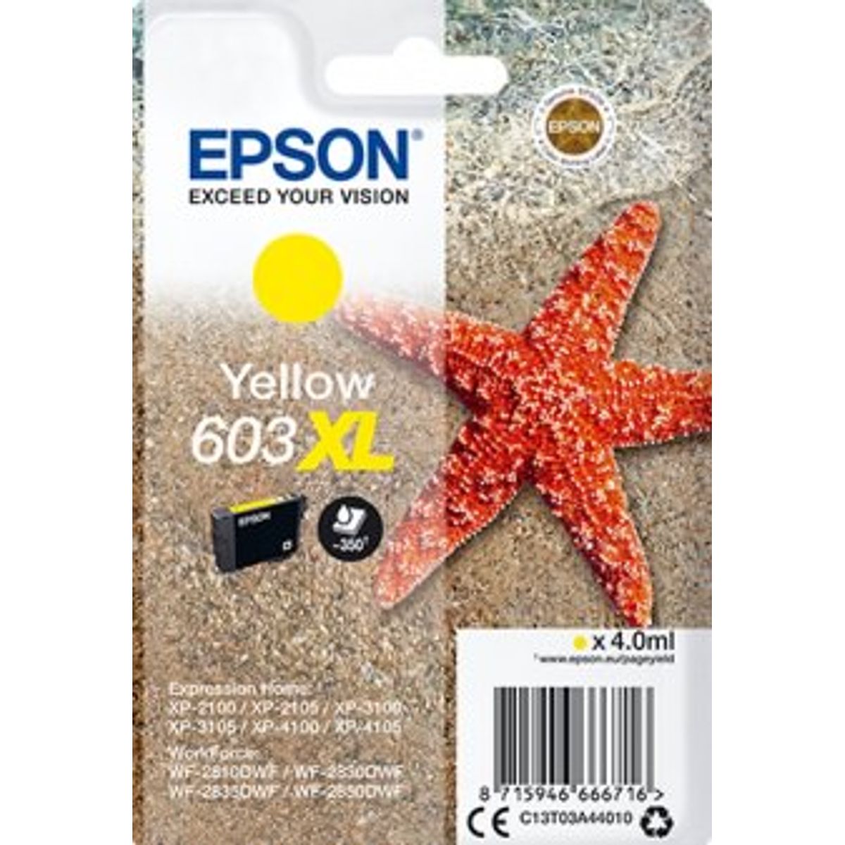 Epson No.603XL Yellow Printerpatron Original