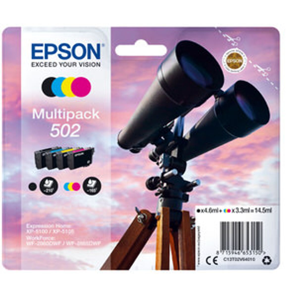 Epson No.502 Value Pack Original