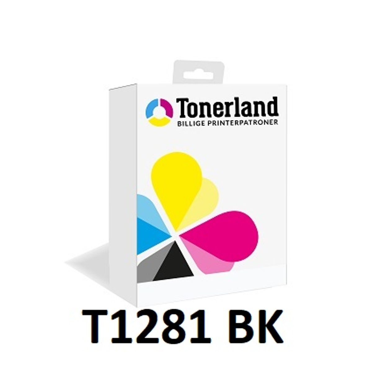 Epson T1281 Sort blæk Kompatibel