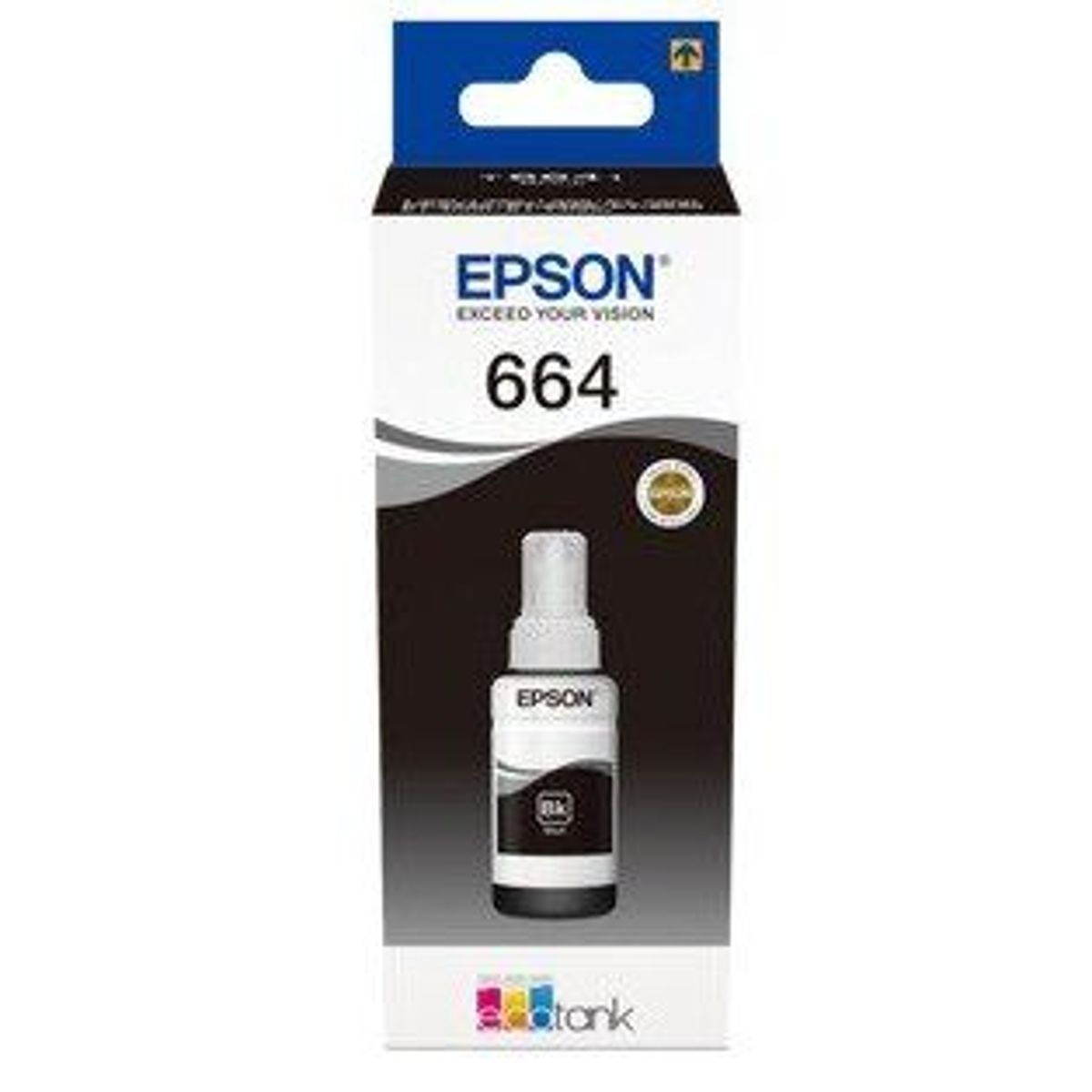 Epson T6641 Sort blæk Ecotank Original