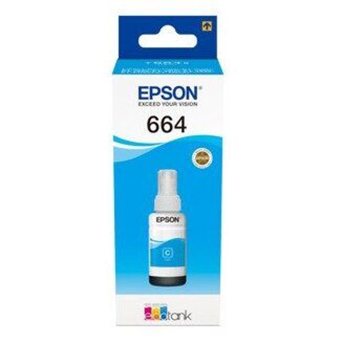 Epson T6642 Cyan blæk Ecotank Original