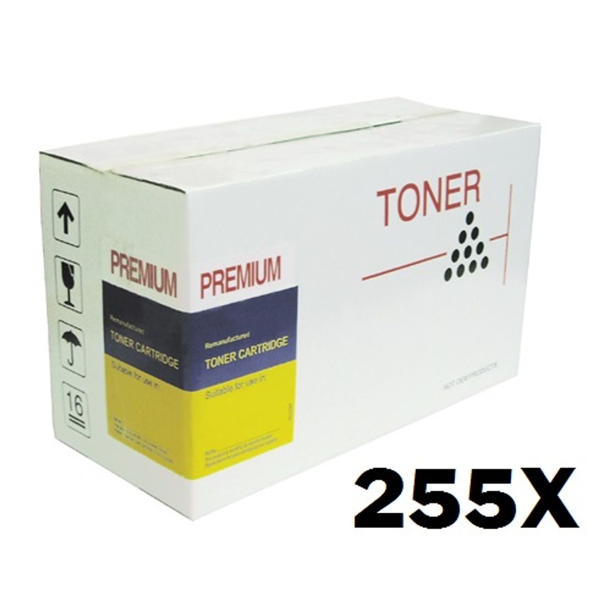 HP 255X Sort Lasertoner Kompatibel