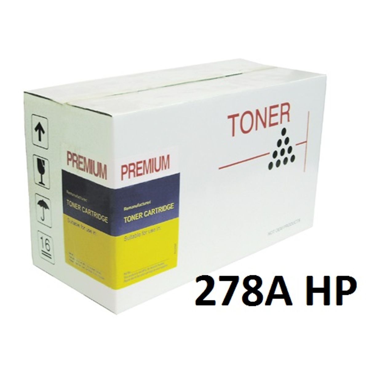 HP 278A Toner sort Kompatibel