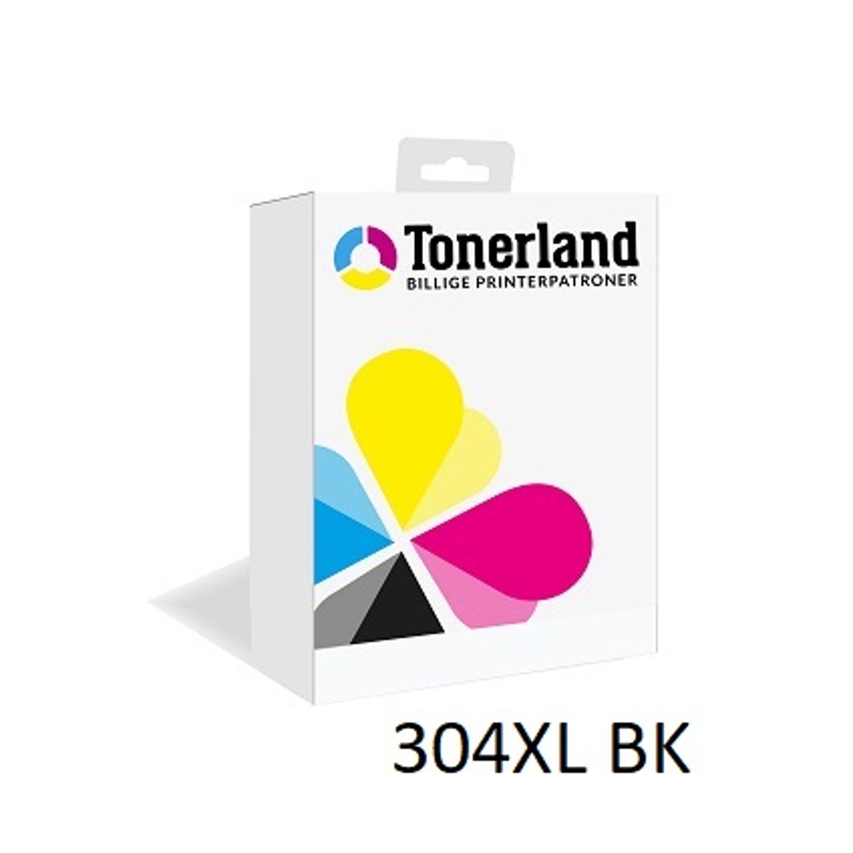 HP 304XL BK kompatibel blæk