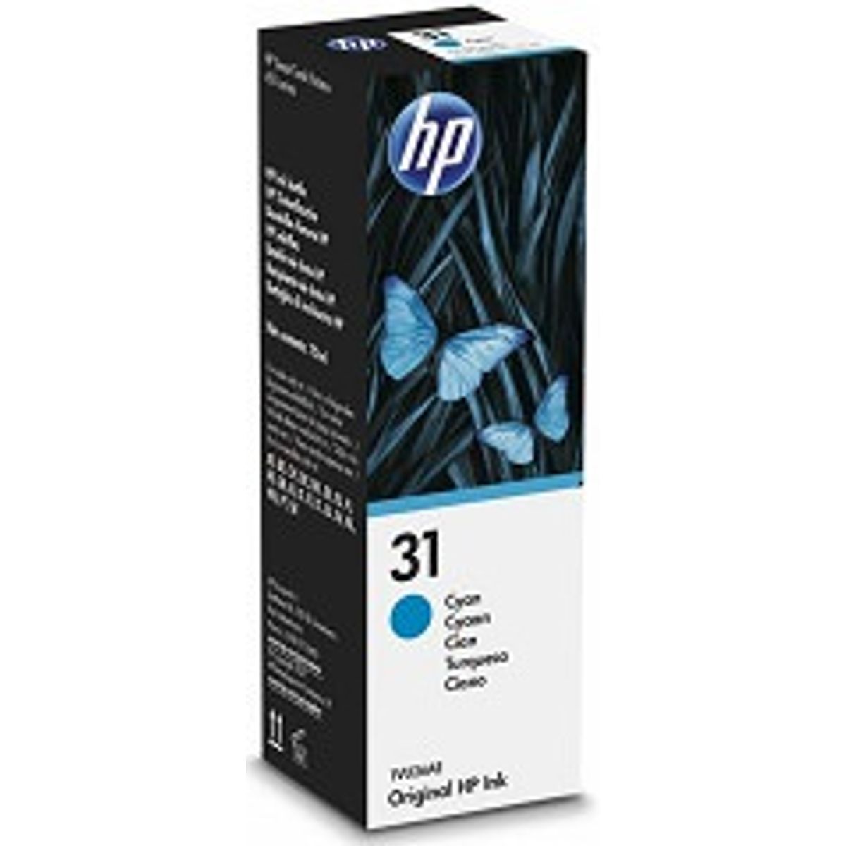 HP No.31 Cyan Inkjet Bottle Original