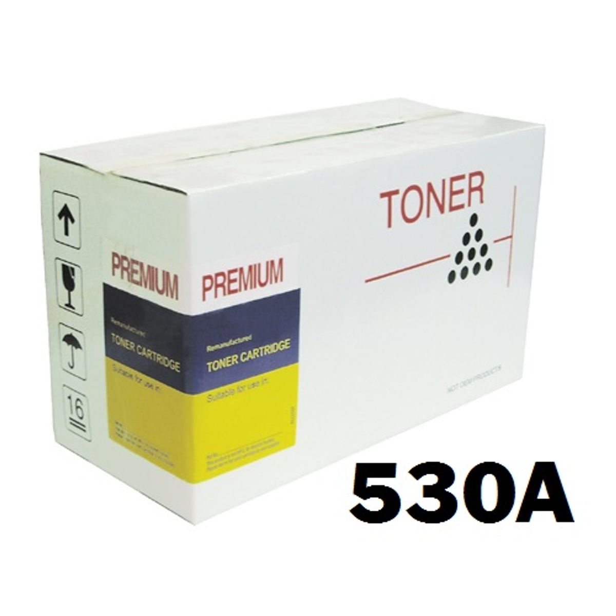 HP CC530A Sort Toner Kompatibel