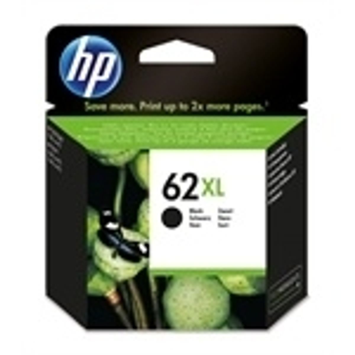 HP 62 XL BK printerpatron 62xl Original