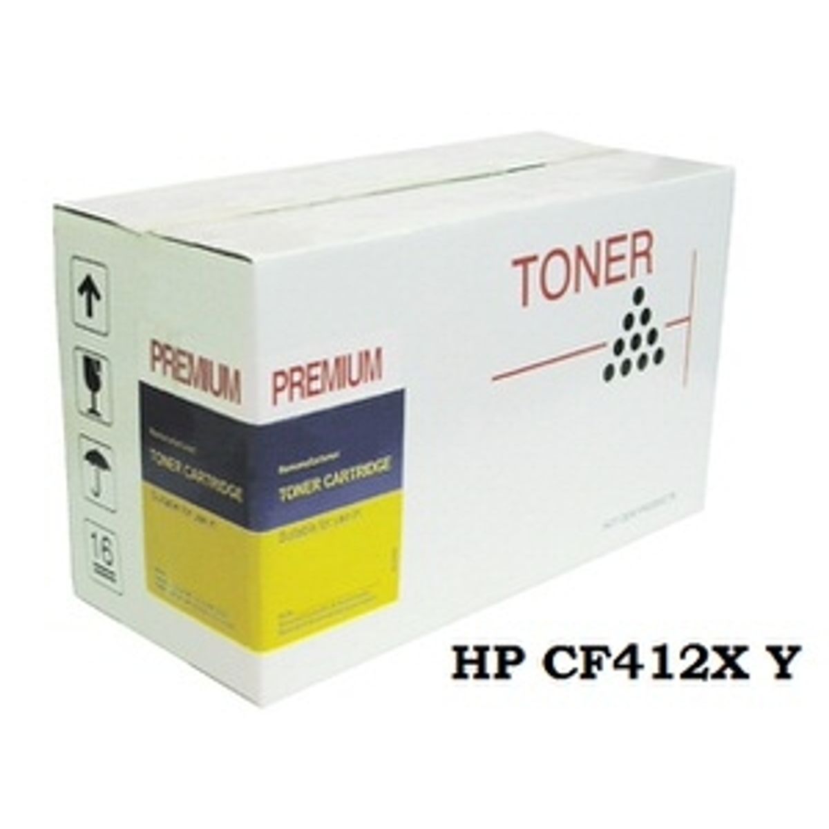 HP CF412X toner Yellow- Kompatibel