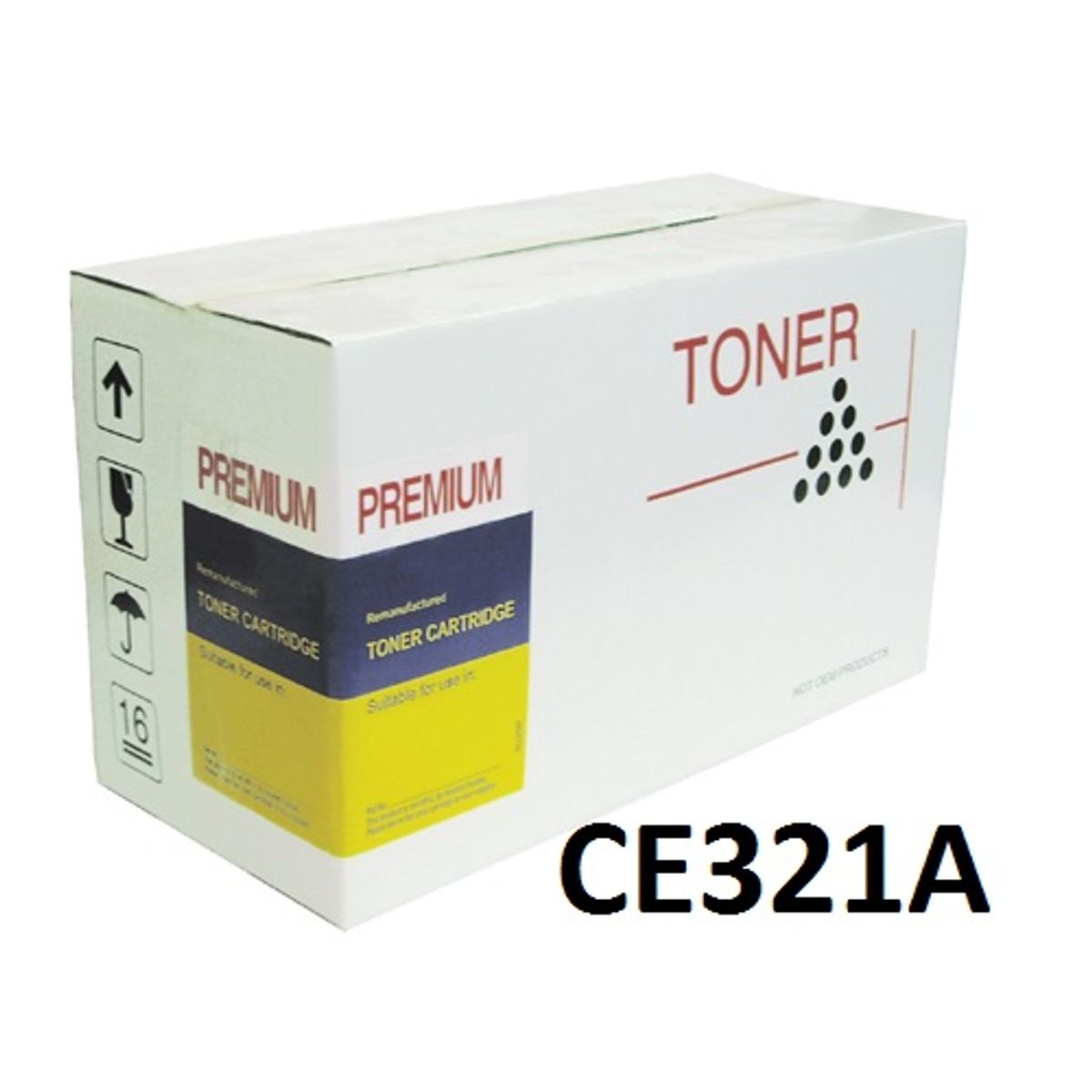 HP CE321A 128A CYAN toner Kompatibel