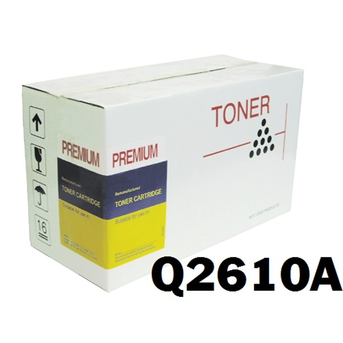 HP Q2610A Sort Lasertoner Kompatibel