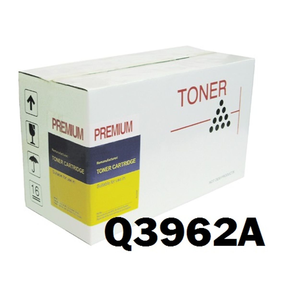 HP Q3962A 122A Gul Toner Kompatibel