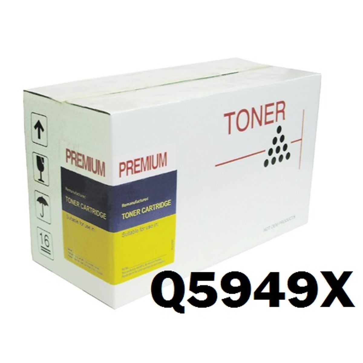 HP Q5949X Sort Toner 49X Kompatibel