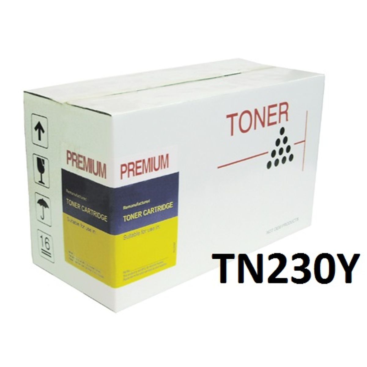 Brother TN230Y Gul toner Kompatibel