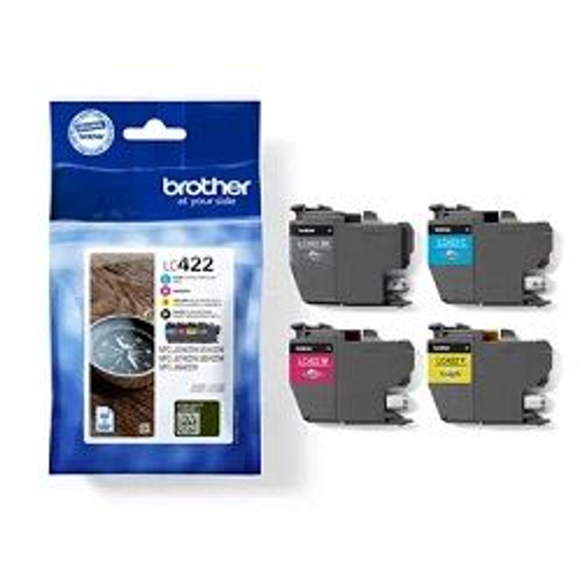 Brother LC422VALDR Value Pack Original