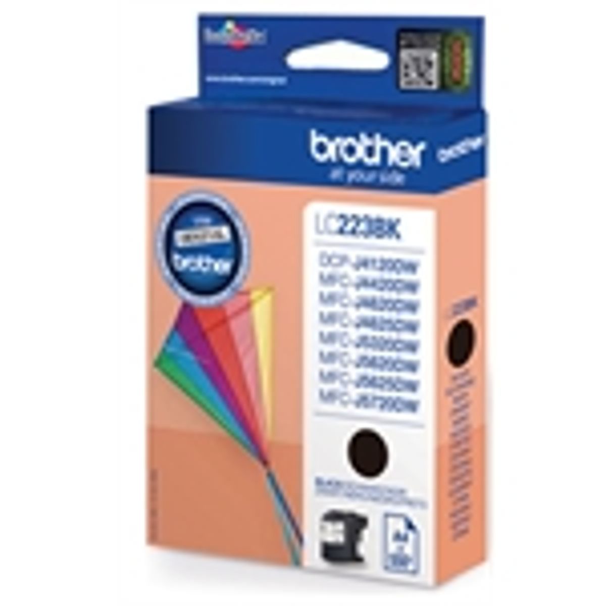 Brother LC223BK Sort Original