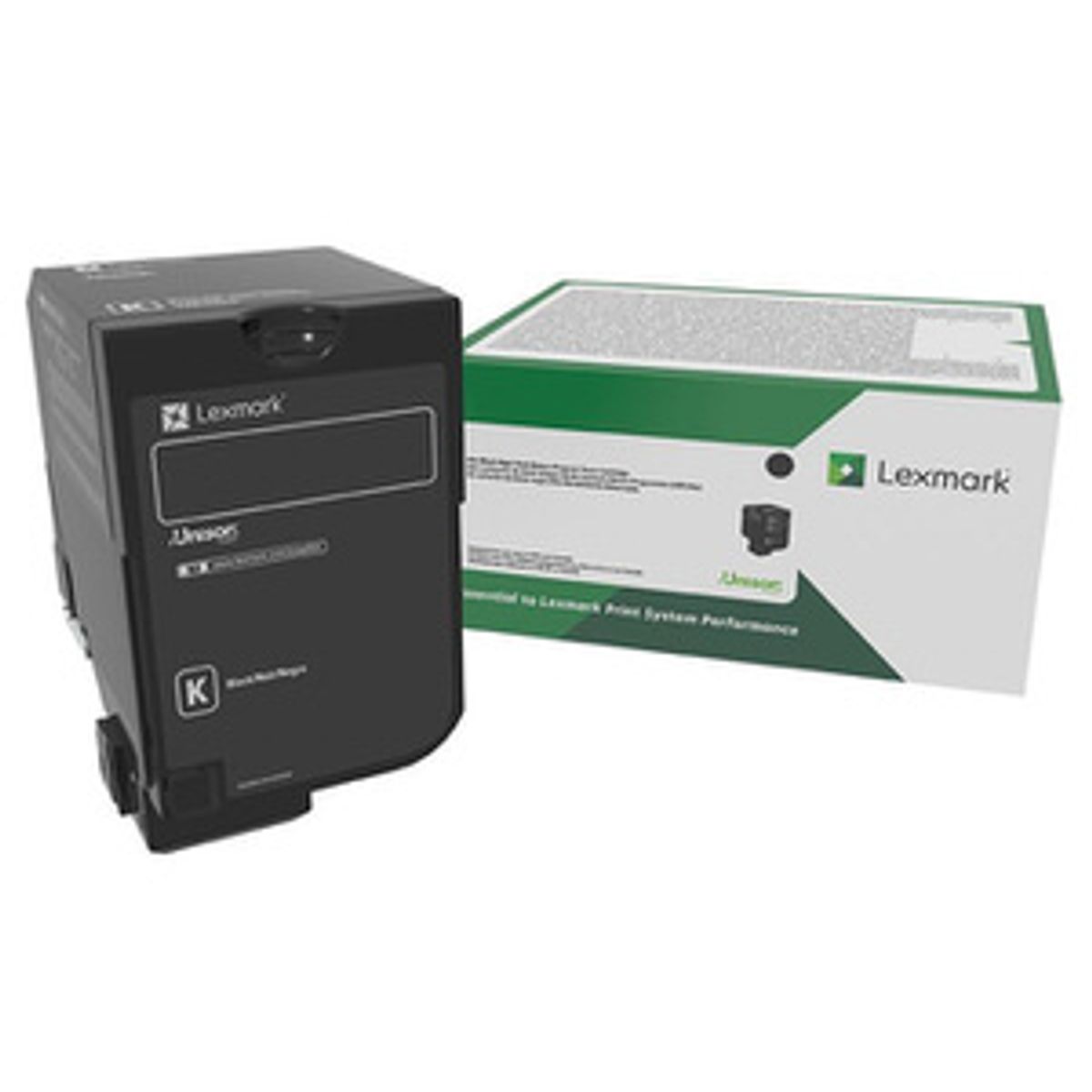 Lexmark 75B20K0 Sort Lasertoner Original