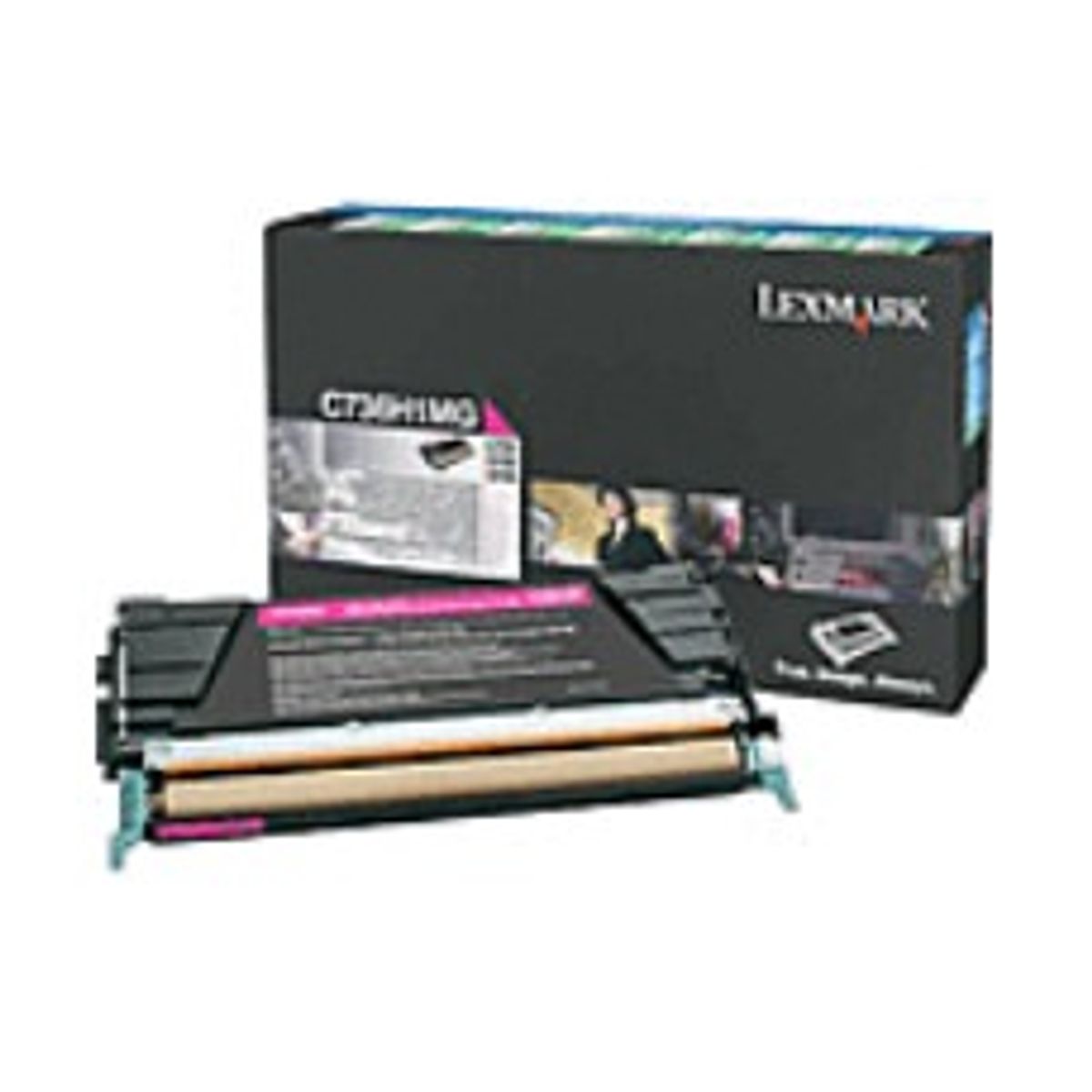 Lexmark C736H1MG Magenta Lasertoner Original