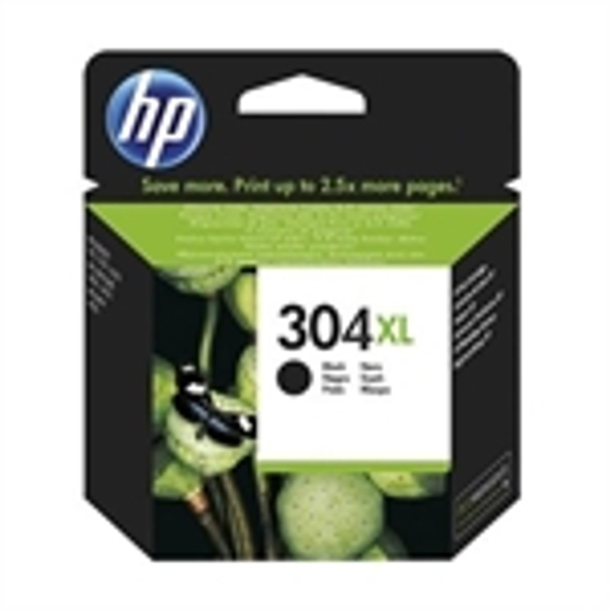 HP 304XL Sort Printerpatron No.304XL Original