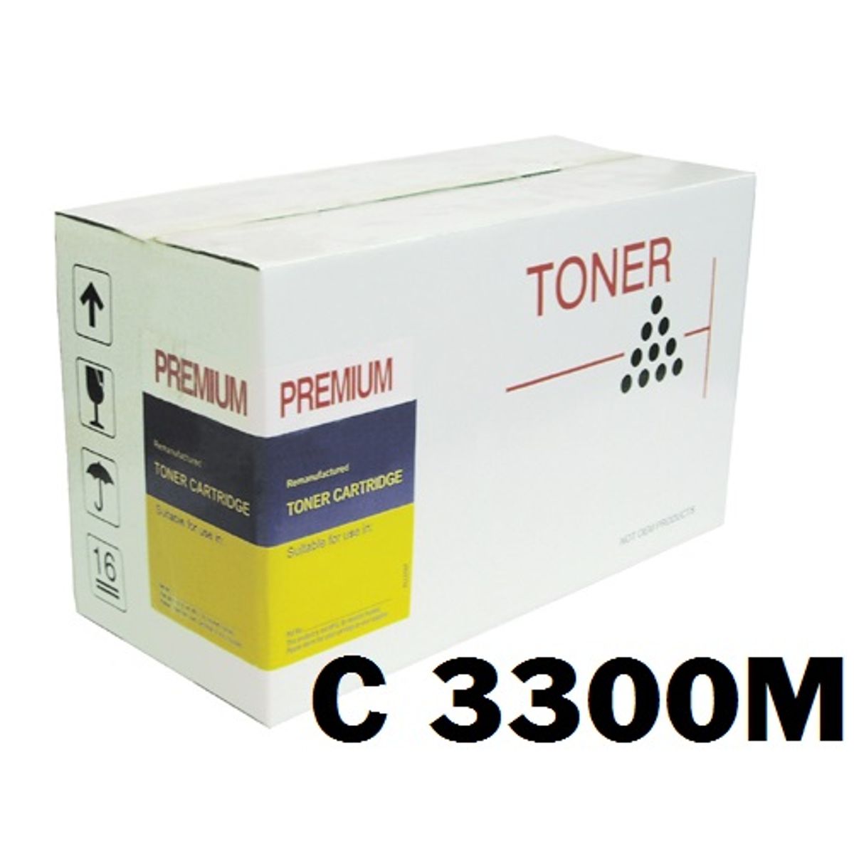 OKI C3300 Magenta Lasertoner kompatibel