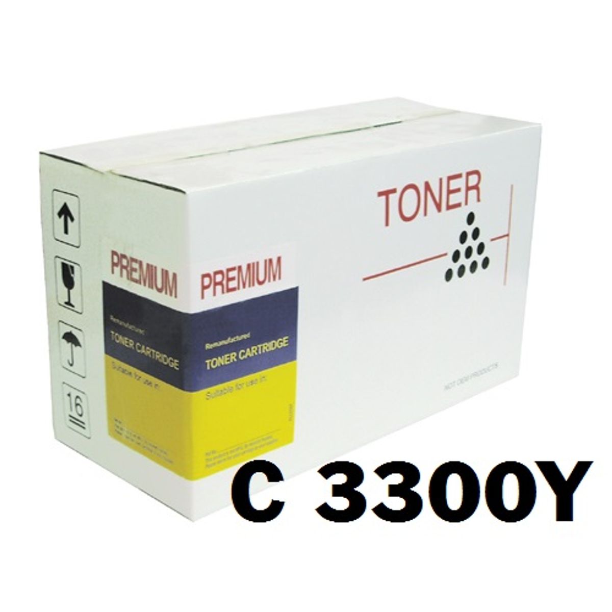 OKI C3300 Yellow Toner Kompatibel