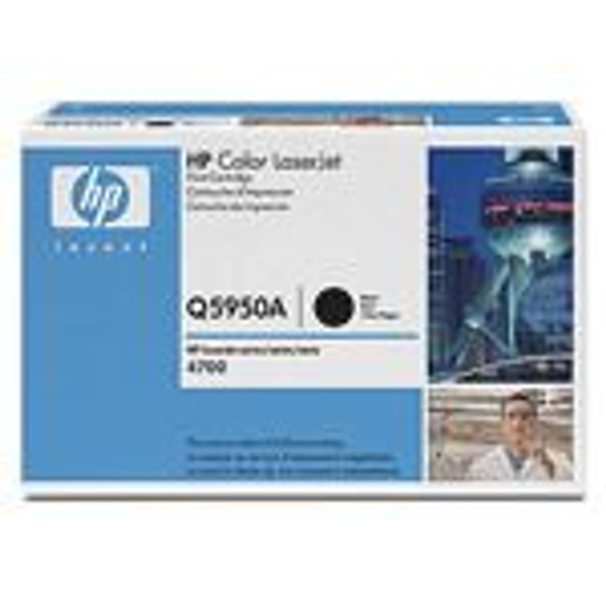 HP Q5950A / 643A Sort Lasertoner Original