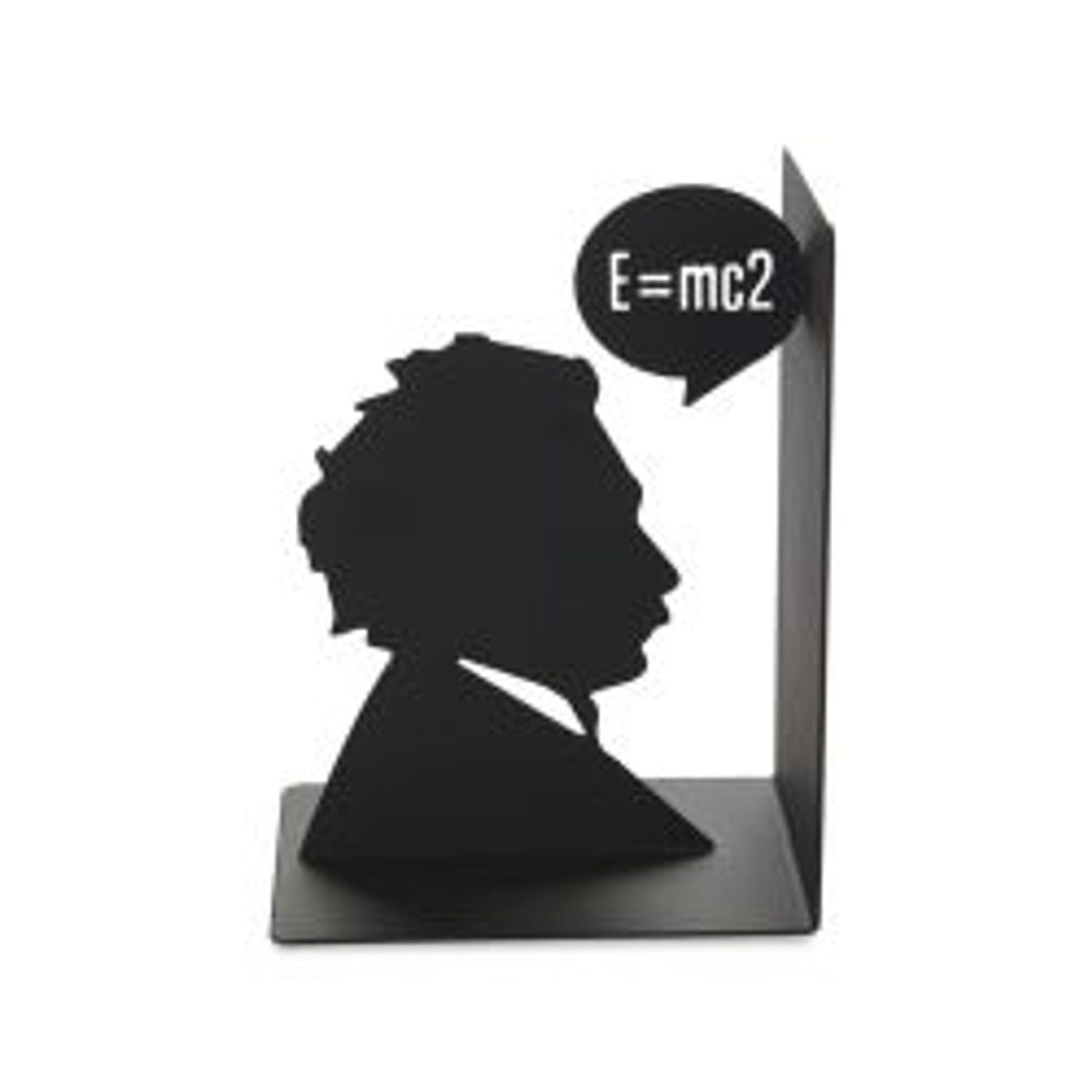 Balvi Bookend Einstein, Black Metal - Bogstøtte