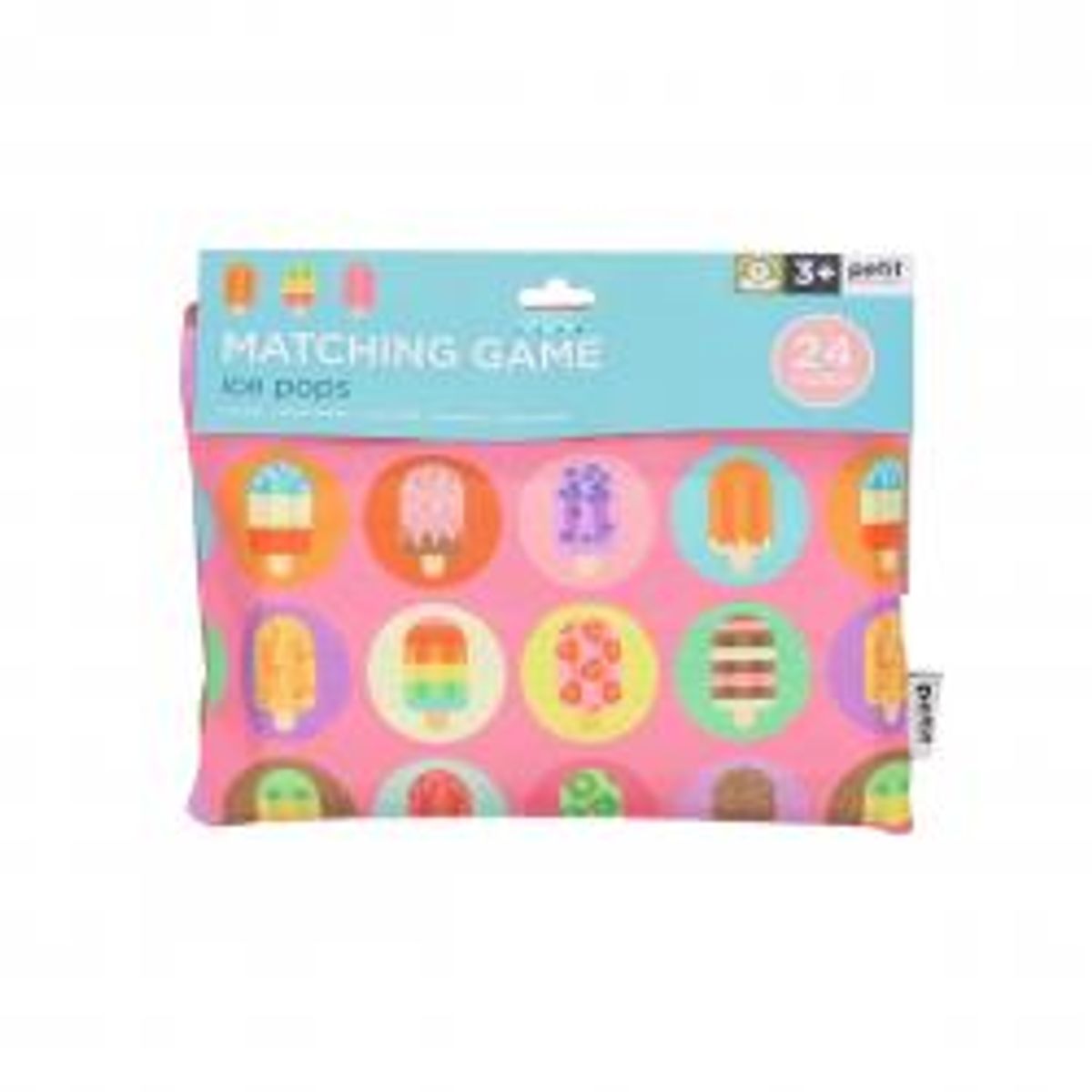 Petit Collage Ice Pops Matching Game - Spil