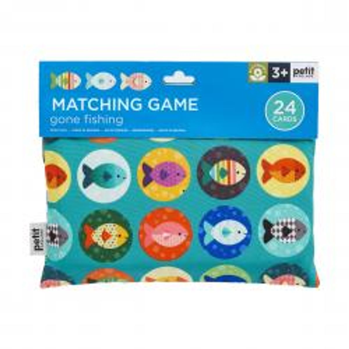 Petit Collage Memory Game Gone Fishing - Spil