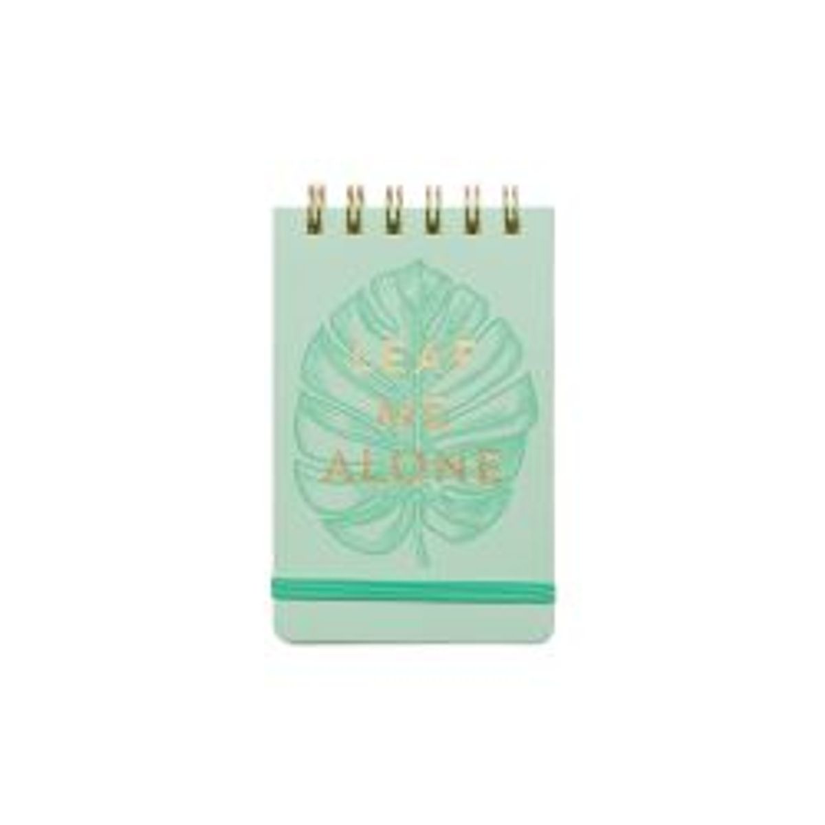 Designworks Ink Notepad Leaf Me Alone - Notesbog