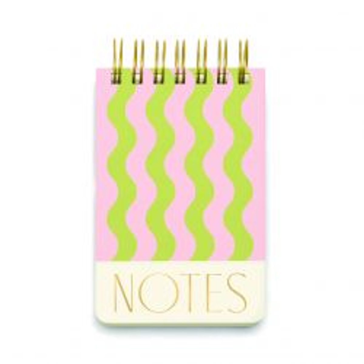 Designworks Ink Spiral Notebook Twin Wire Wave - Notesbog