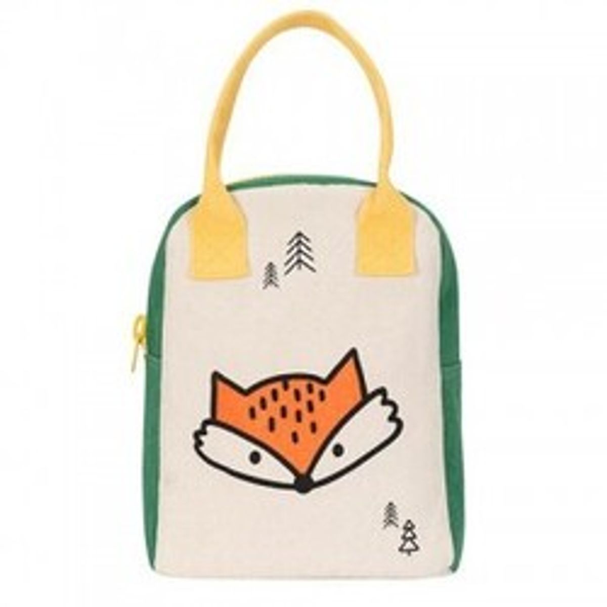 Fluf Zipper Lunch Bag - Fox