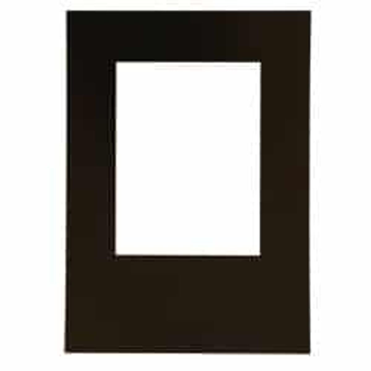 Focus Passepartout 50x70 / 30x40 Black w. black co - Ramme