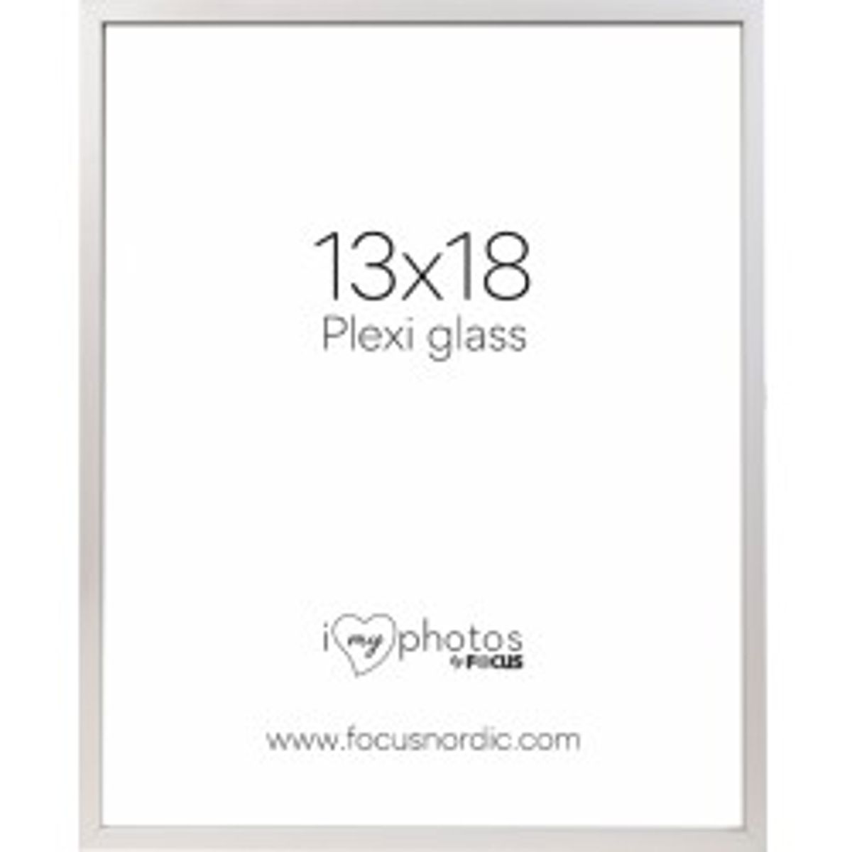 Focus Soul White Plexi 13x18 - Ramme