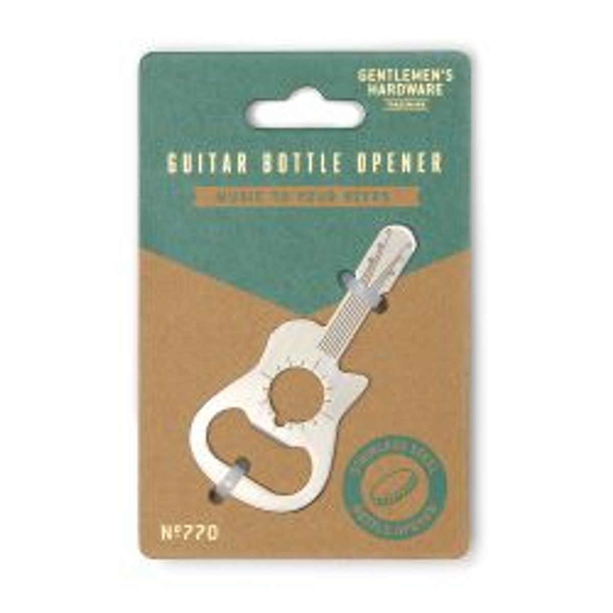 Gentlemen's Hardware Guitar Bottle Opener - Køkkenredskaber