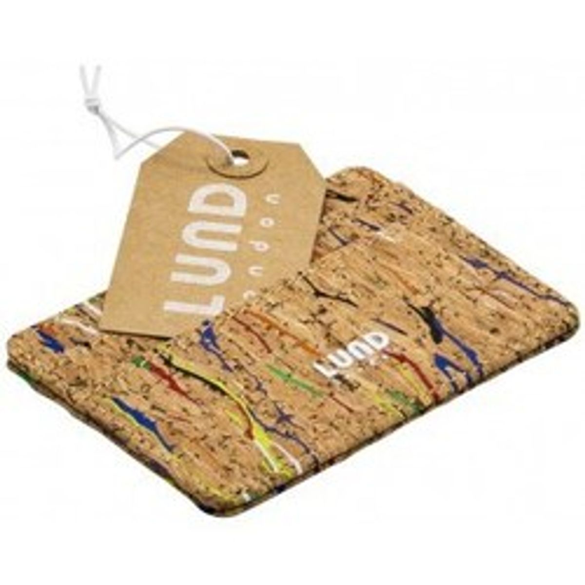 Lund London - Card Holder Cork'd