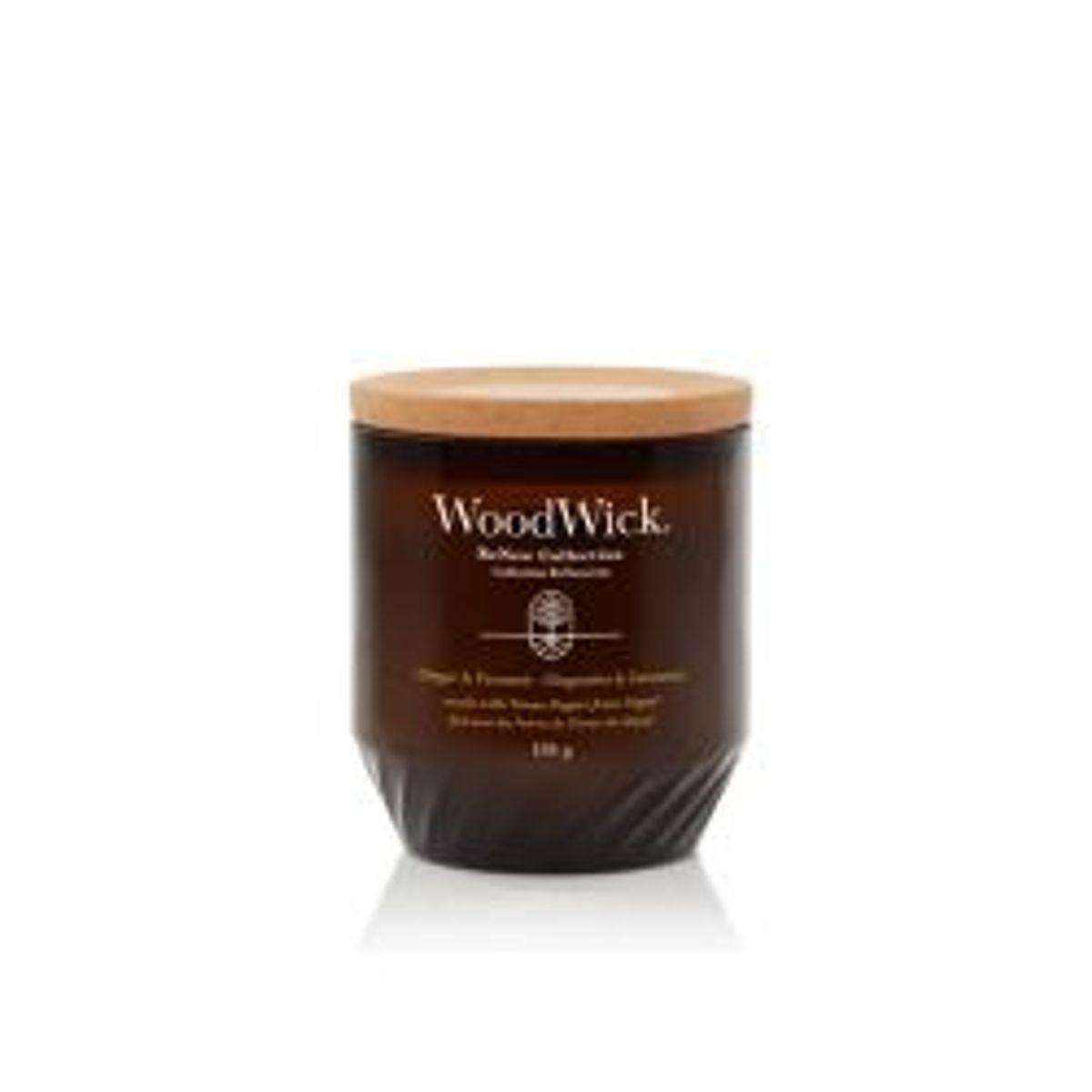 WoodWick ® Medium ReNew - Ginger & Turmeric - Duftlys