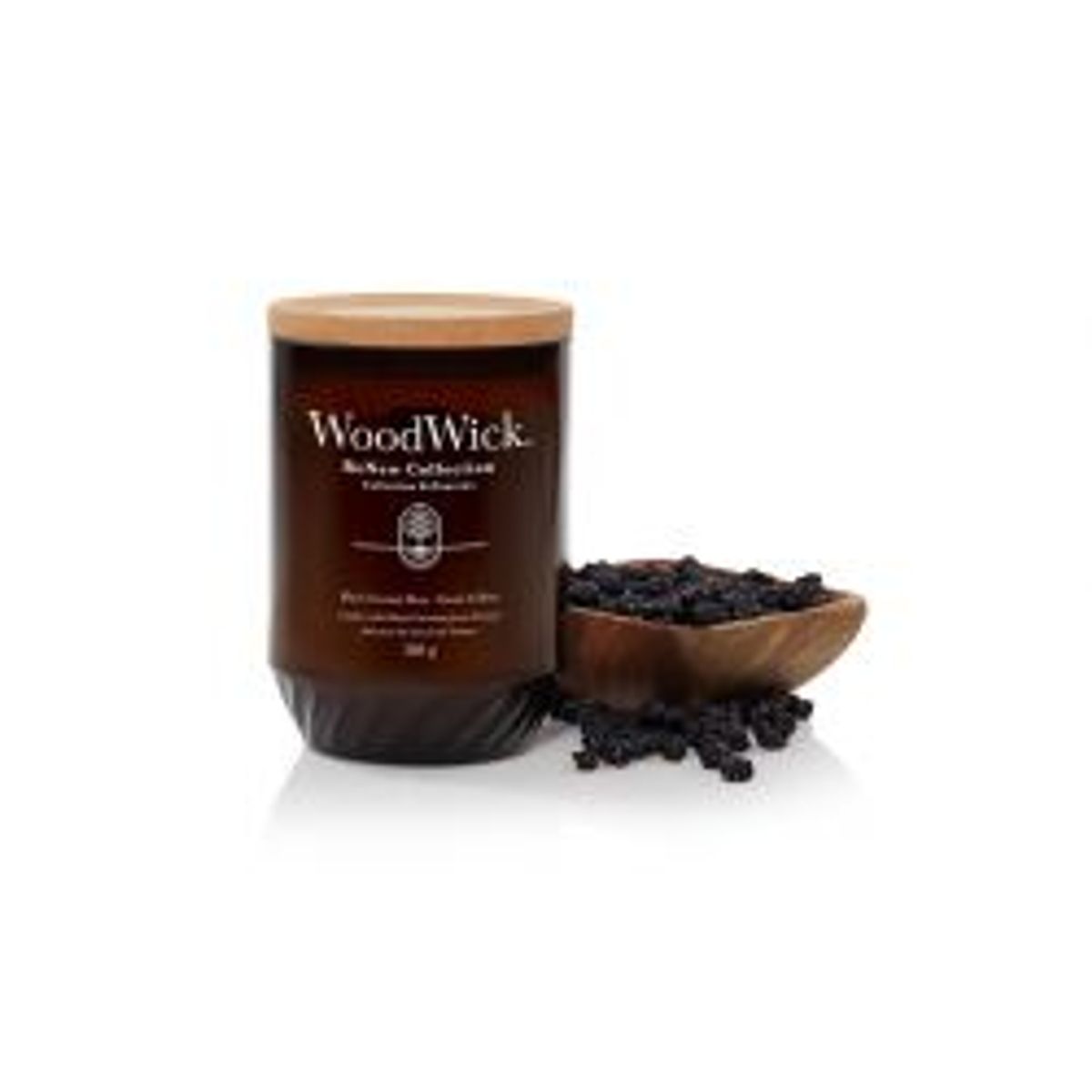 WoodWick Large ReNew - Black Currant & Rose - Duftlys