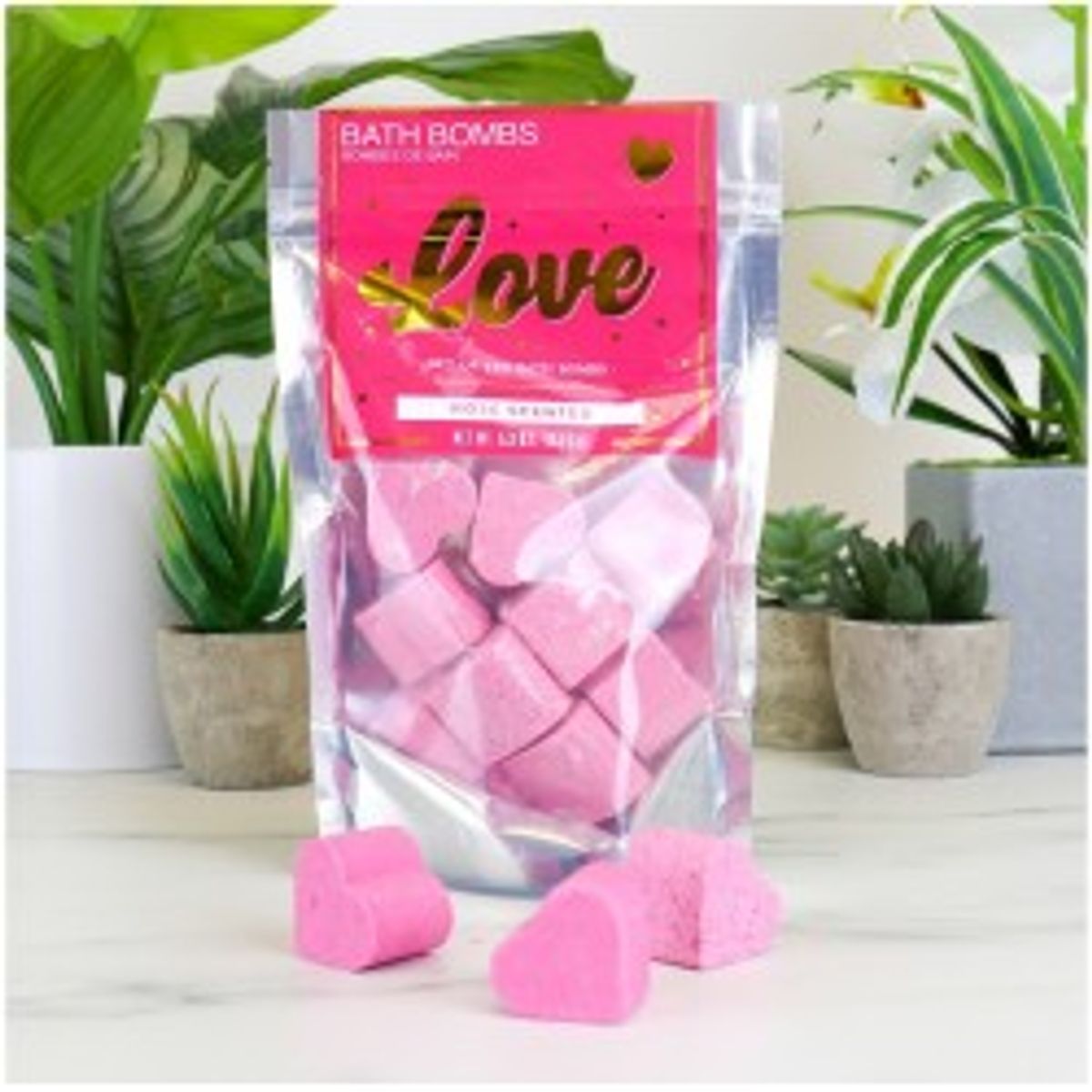 Gift Republic Bath Bombs Hearts - Badekugler