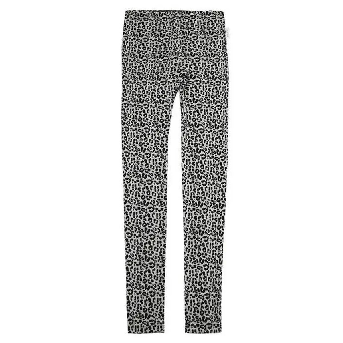 Leggings sort og grå uld til kvinder