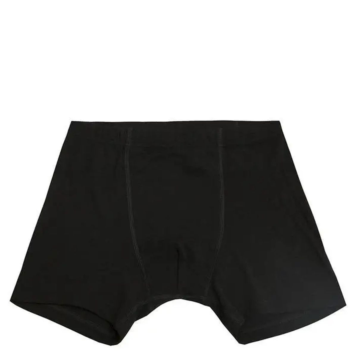 Boxershorts til mænd i sort uld-silke