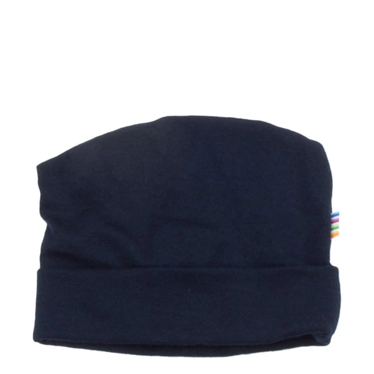 Hue i navy dobbeltlag 100% merino uld