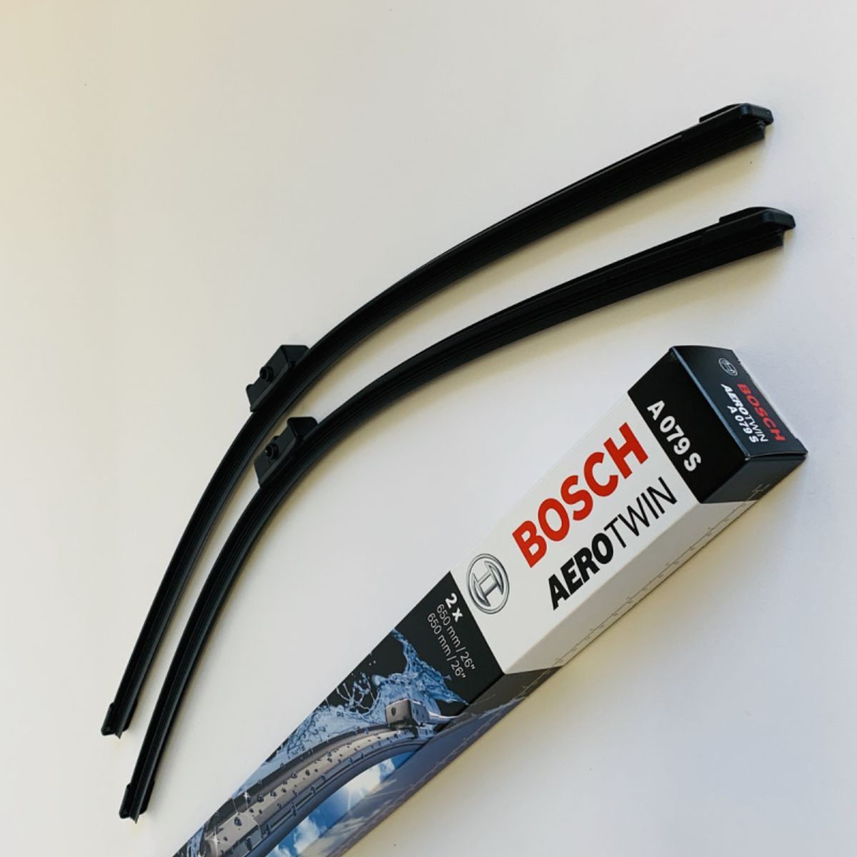 A079S Bosch Aerotwin Viskerblade / Fladblade sæt 650+650mm