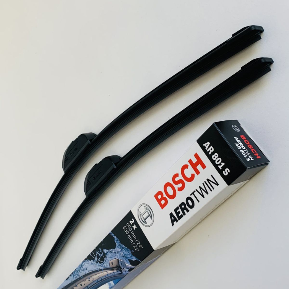 AR801S Bosch Aerotwin Viskerblade / Fladblade sæt 600+530mm